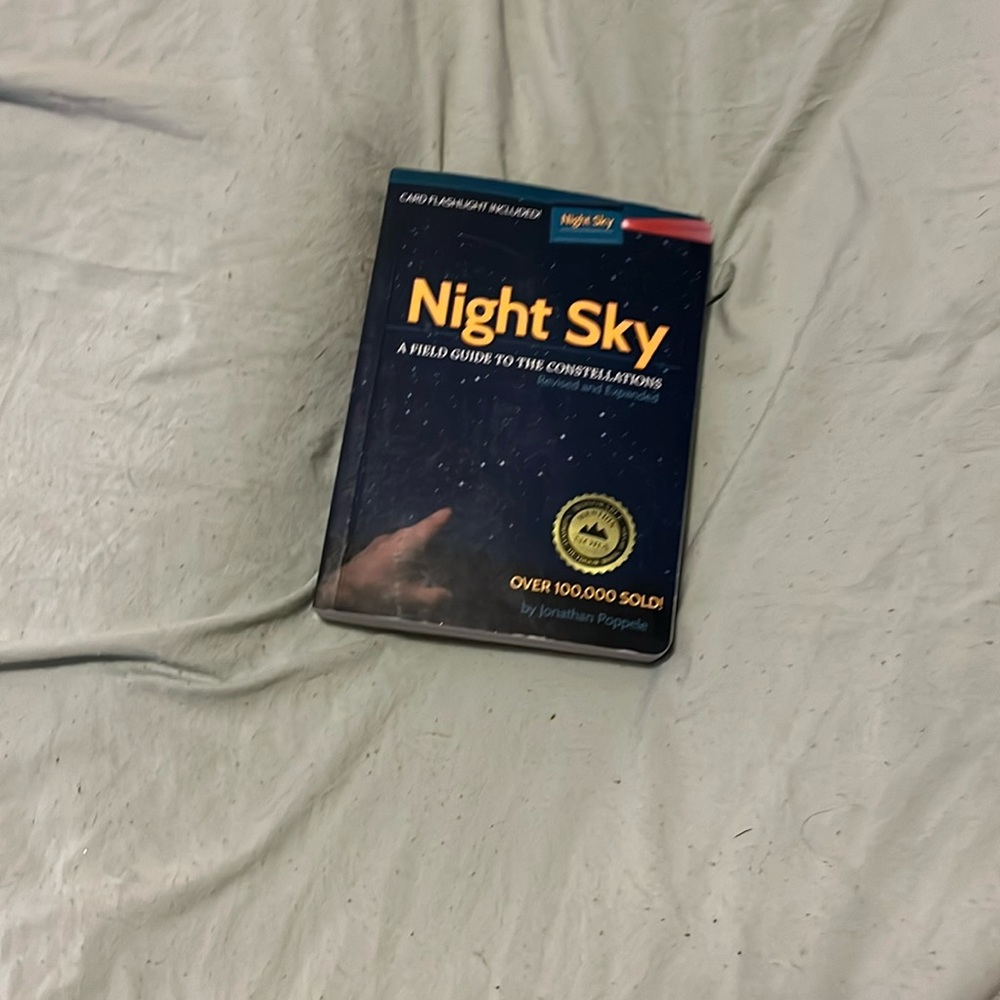 Night sky - A field guide to the constellations book